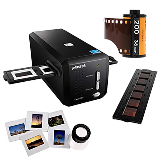 Сканирование пленок и слайдов восстановление и ретуширрование